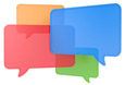chat bubbles